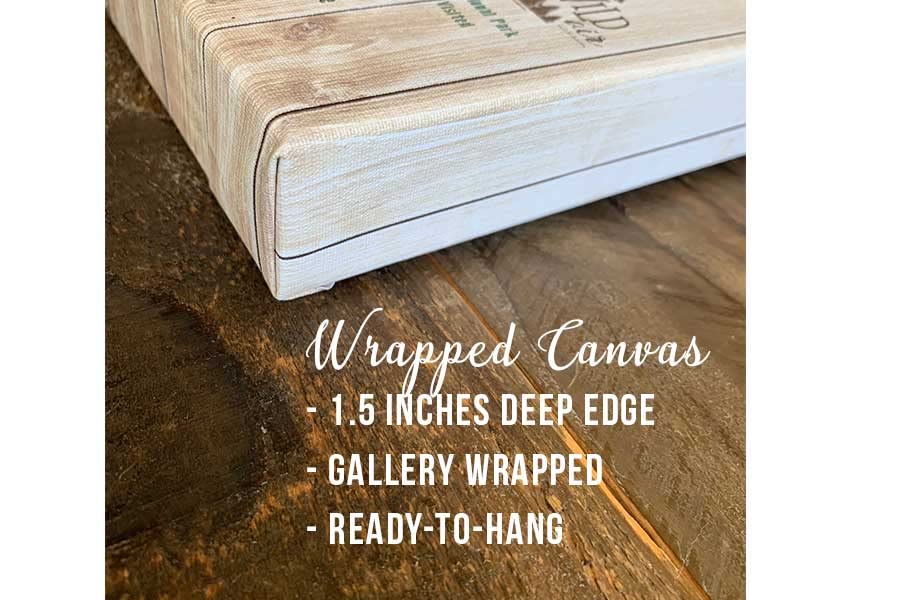 West Virginia State Park Push Pin Map - Canvas Foam-Backed Travel Map with Included Pins - Perfect for Home Office Decor, Travel Planning & Adventure Tracking (Multiple Sizes Available)