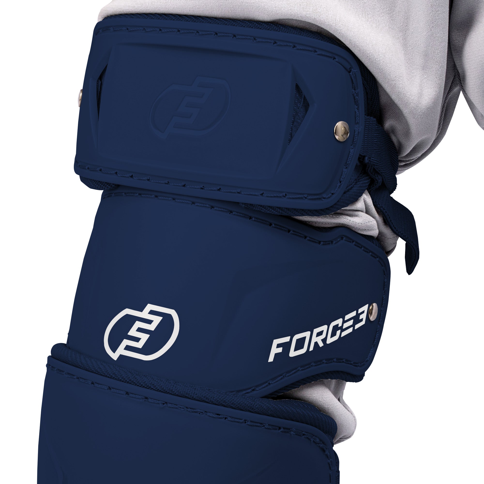 FORCE3 XS3® PRO ELITE Baseball Catcher Leg Guards - Lightweight Protective Gear for PitchCom® System - Perfect for Intermediate Players & Youth Leagues