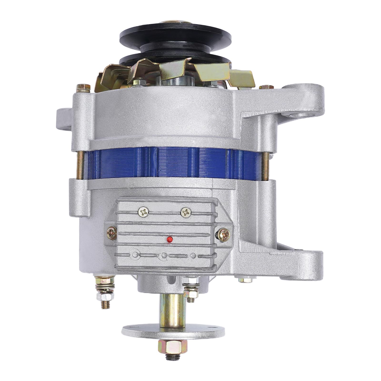 1000W Brushless Permanent Magnet Generator - AC12V PMA Copper Synchronous Low RPM Alternator with Built-In Voltage Stabilizer - Perfect for Off-Grid Power, Wind Turbines, and Solar Energy Systems