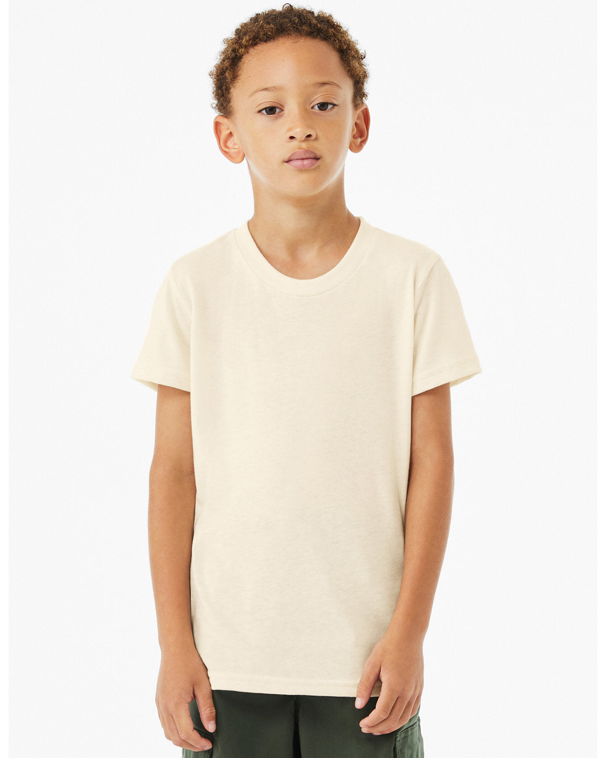 Bella + Canvas 3001YCV Youth CVC Jersey T-Shirt - Soft Cotton Blend Tee for Kids & Teens - Perfect for School, Sports & Casual Wear