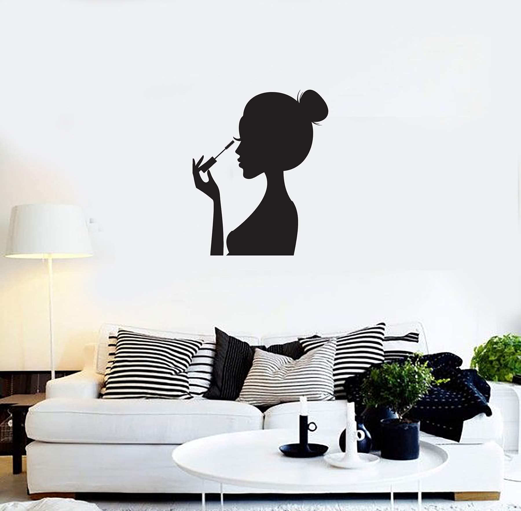 VVWV Salon Wall Stickers - Motivational Quotes for Haircut, Beauty Parlor, Barbershop, Spa & Nail Art - 35x50cm Self-Adhesive Decorative Decals (Perfect for Salon Wall Decor & Waiting Room Inspiration)