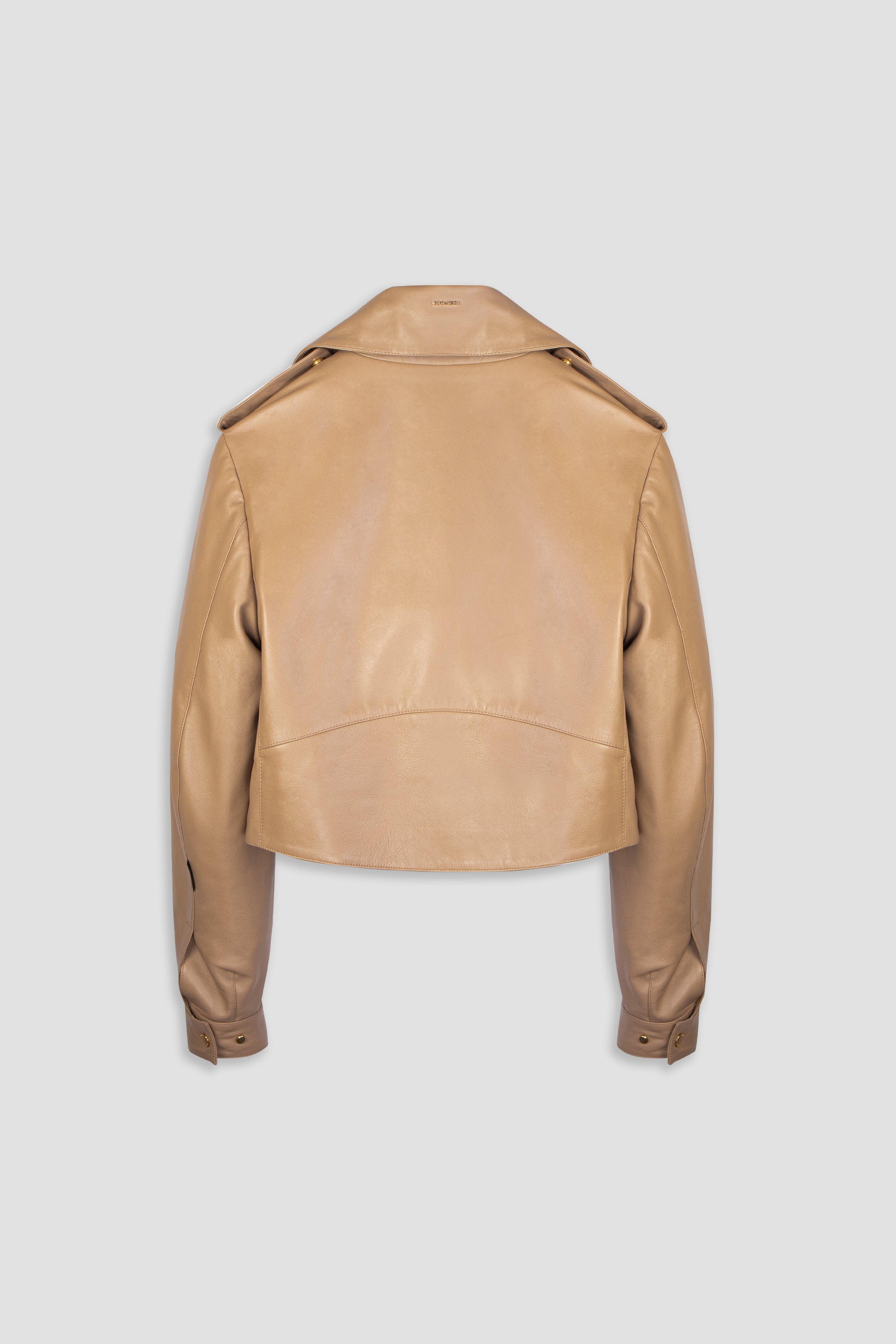 Cropped Blouson Sand - Stylish Women's Casual Top for Summer Outfits | Perfect for Beach, Vacation & Everyday Wear