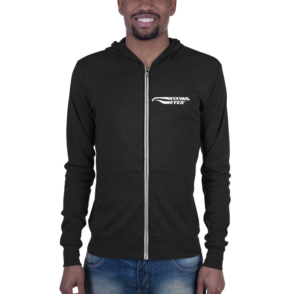 Flying Eyes Unisex Zip Up Hoodie - Stylish & Comfortable Pullover for Men & Women | Perfect for Casual Wear, Gym, and Outdoor Activities