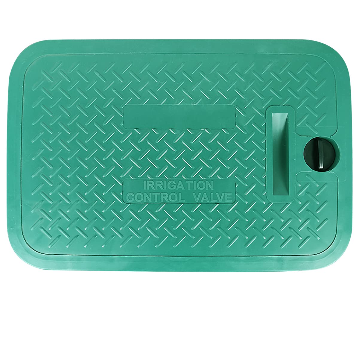 12x17 Inch Rectangular Valve Box Cover Lid - Durable Sprinkler Valve Box Replacement for Outdoor Irrigation Systems | Perfect for Lawn, Garden & Landscape Watering
