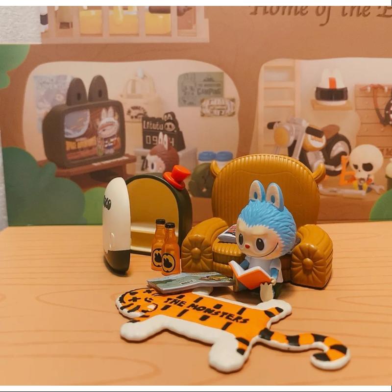 Labubu The Monsters Home of the Elves Series Secret Comic Time - Cute Collectible Vinyl Figure for Pop Culture Fans, Perfect for Display, Gifts & Anime Decor