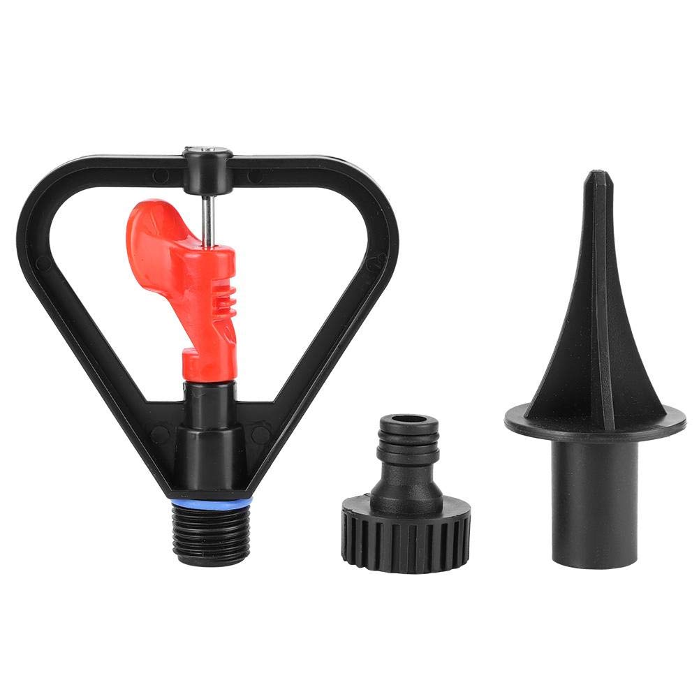 360 Degree Adjustable Tripod Sprinkler - Heavy Duty Lawn & Garden Irrigation System for Watering Grass, Plants & Flowers | Perfect for Backyard, Lawn, Garden & Outdoor Use