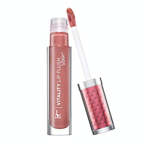 IT Cosmetics Vitality Lip Blush Hydrating Lip Gloss Stain - Mauve-a-lous Darling | Long-Lasting Moisturizing Lip Stain for Everyday Wear & Special Occasions