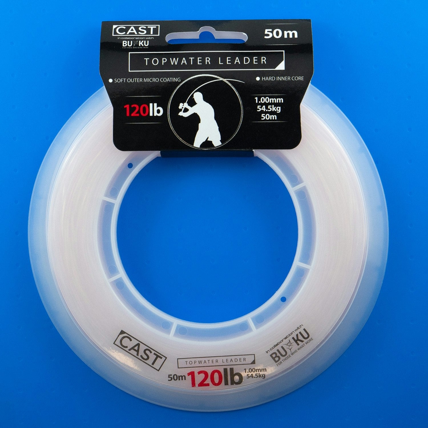 Premium Cast Buku Topwater Fishing Lure - High Performance Bass Fishing Bait for Freshwater & Saltwater - Perfect for Early Morning & Late Evening Fishing Trips