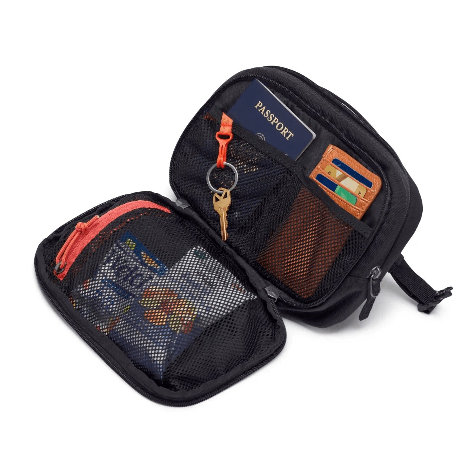 Allpa X 3L Hip Pack - Lightweight Waterproof Waist Bag for Travel, Hiking & Running - Hands-Free Fanny Pack with Multiple Pockets for Phone, Wallet & Essentials
