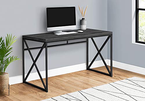 Black Reclaimed Wood-look / Black Frame