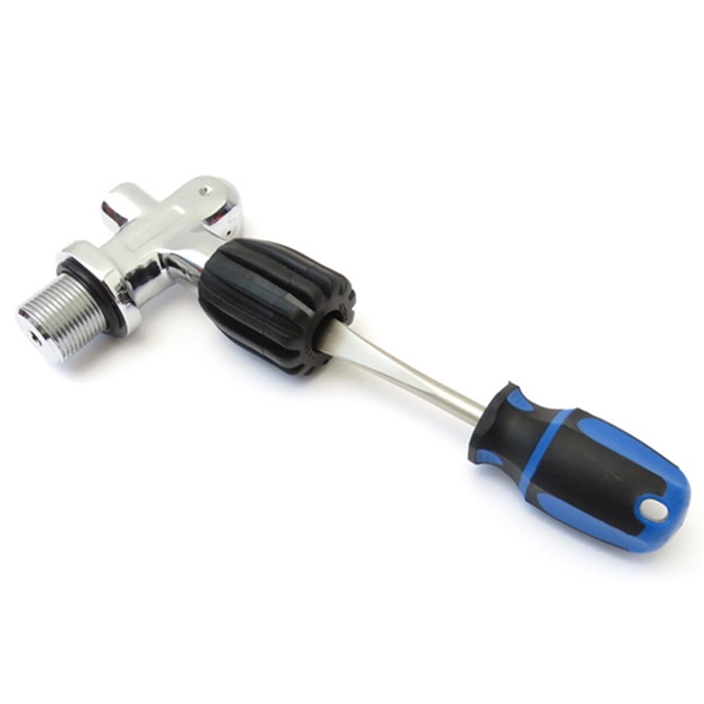 Portable Scuba Diving Cylinder Tank Valve Wrench Tool - Handwheel Nut Driver & Valve Stem Remover for Scuba Regulator Maintenance - Perfect for Underwater Diving Gear Repair and Water Sports Accessories