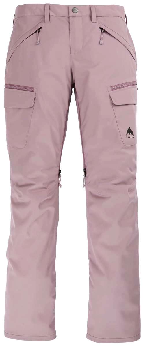 Burton Women's Gloria 2 Layer Stretch Snowboard Pants 2024 - Waterproof & Breathable Ski Pants for Winter Sports & Outdoor Activities