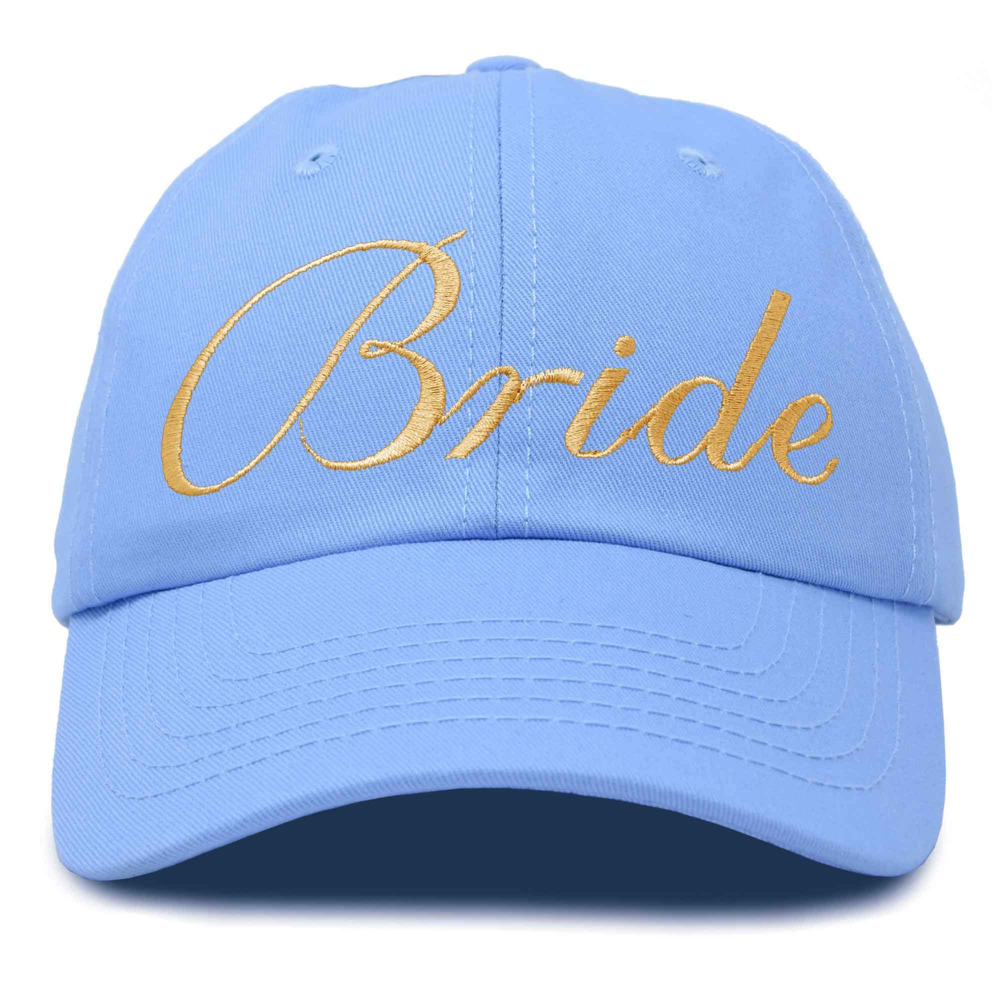 Bachelorette Party Bride Hats - DALIX Tribe Squad Baseball Cotton Caps for Wedding, Bridal Shower & Girls Night Out
