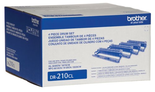 Brother HL3040/3070/MFC9010/9120/9320 Compatible Drum Set - 4 Pack (Black, Cyan, Magenta, Yellow) | High-Quality Replacement Toner Cartridges for Home & Office Printing