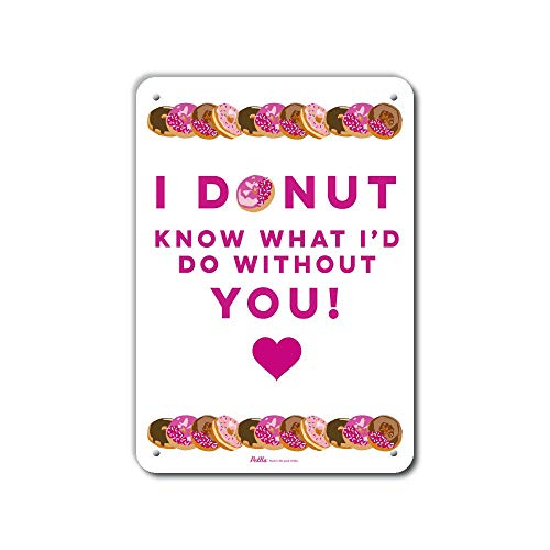 Valentine Donut White On Pink