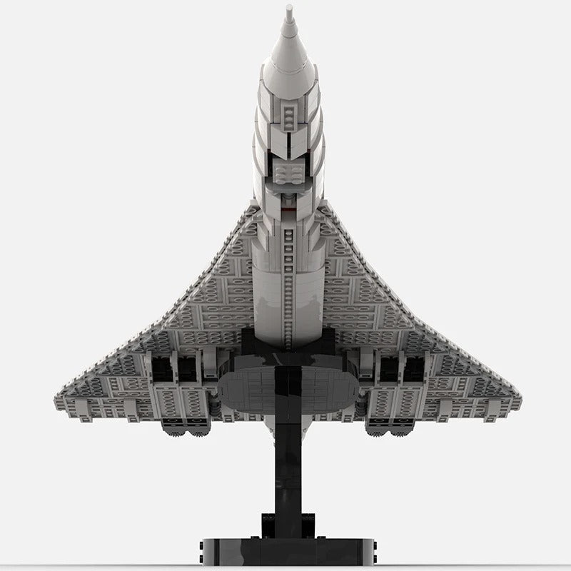 Gobricks 1465 Pcs MOC 100783 Concorde Building Blocks Set - Perfect for Aviation Enthusiasts & Model Collectors - Display, Gift, or Creative Play