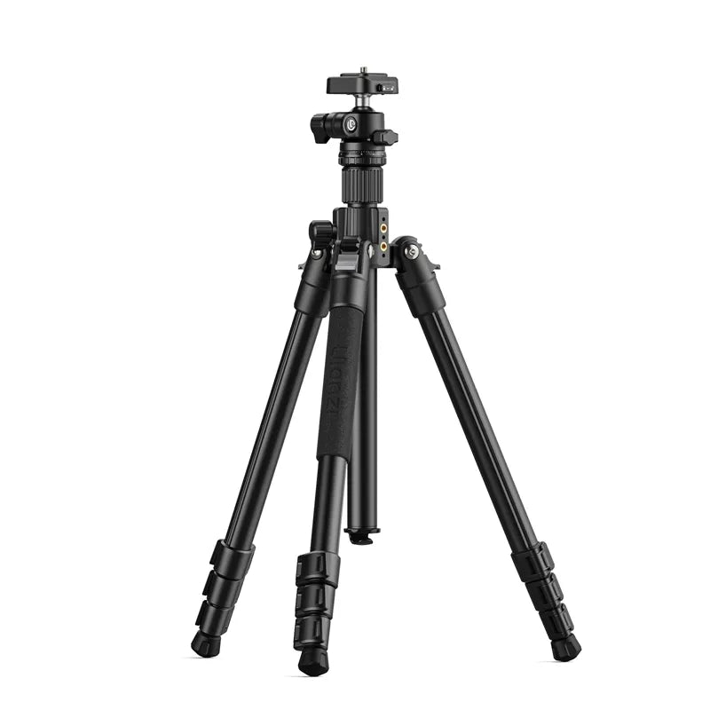 Ulanzi TT53 Compact Travel Tripod with Uka Ball Head - Lightweight Aluminum Alloy for DSLR Cameras - Perfect for Travel, Hiking & Outdoor Photography