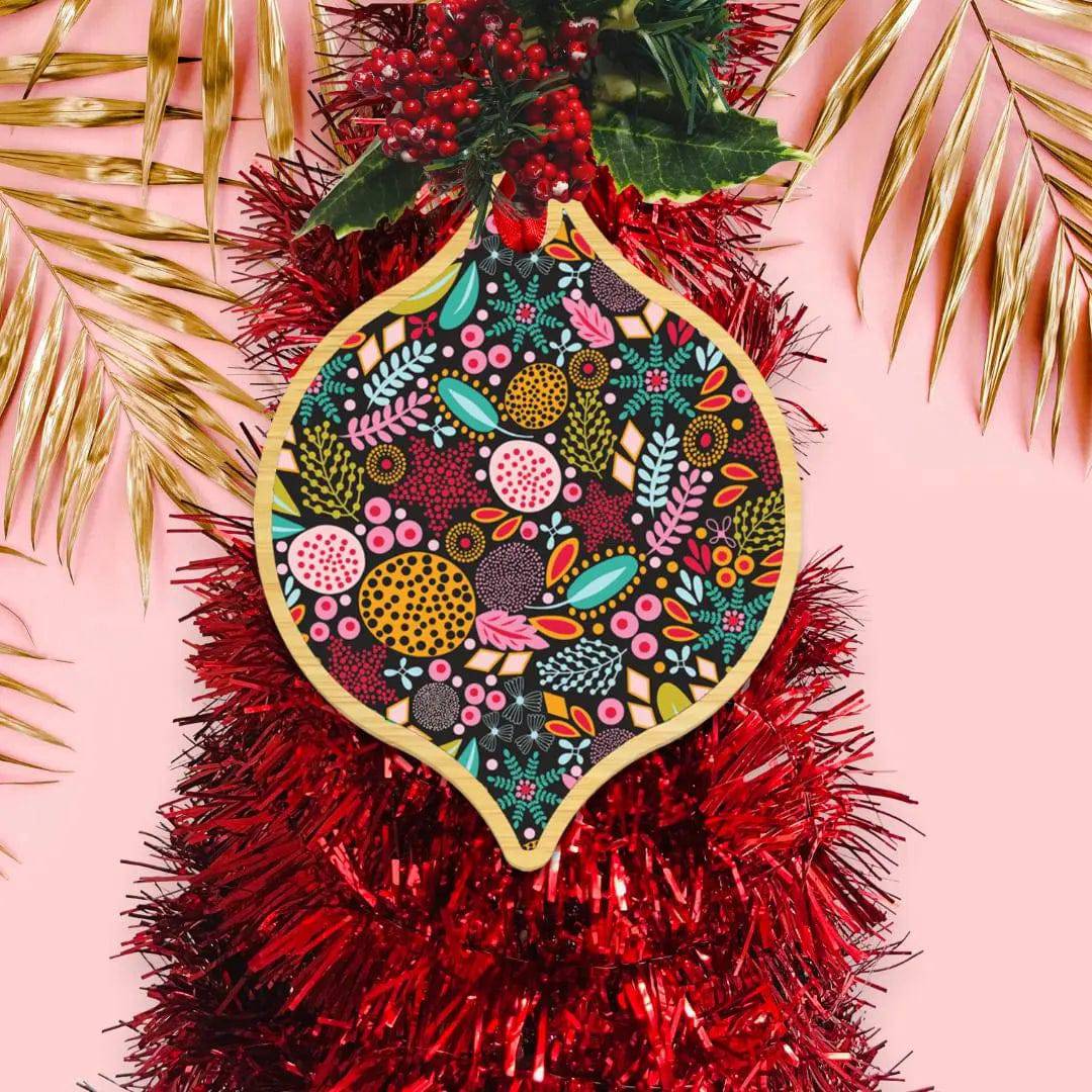 Australiana Christmas Ornament Bauble Set - 12-Piece Handmade Australian-Themed Holiday Decorations for Christmas Tree, Home & Office Decor