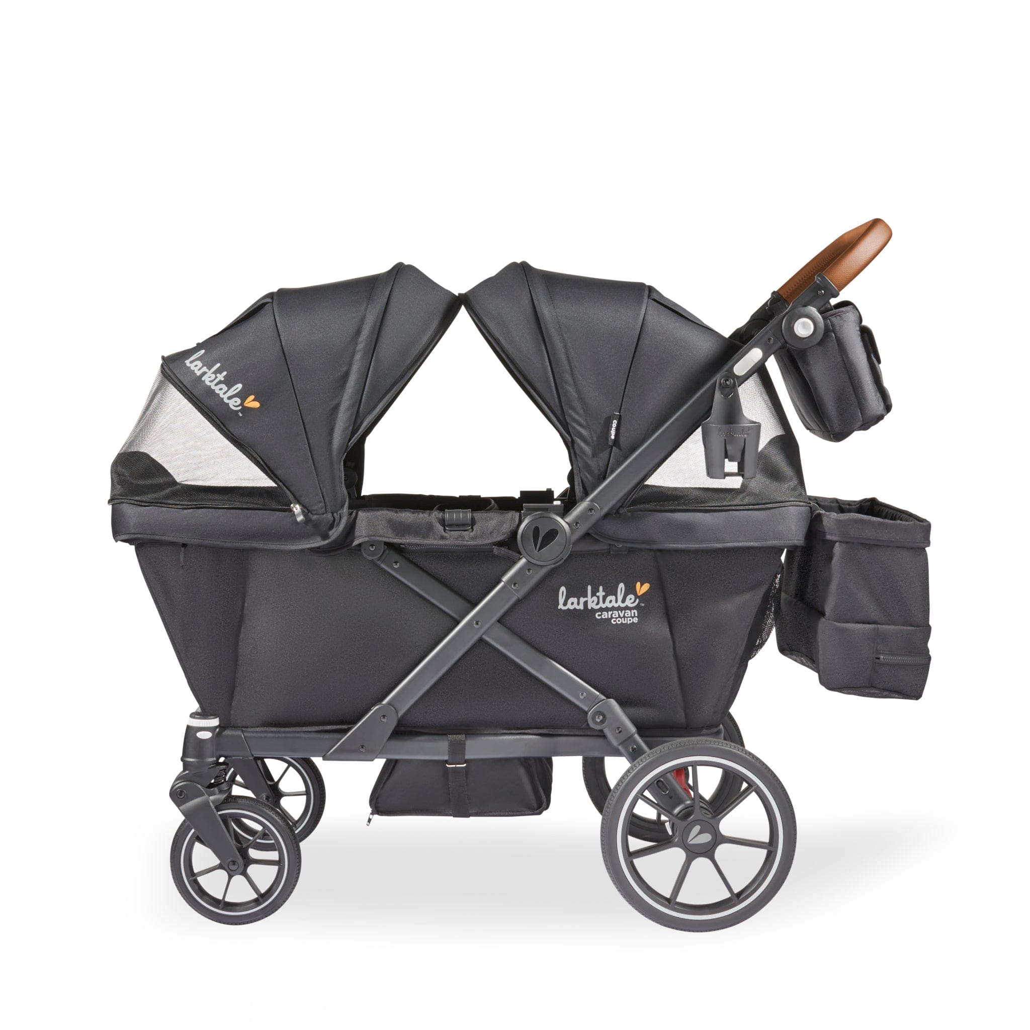 Larktale Caravan Coupe V2 Stroller Wagon - Lightweight All-Terrain Baby Stroller and Utility Wagon for Toddlers, Perfect for Beach, Park, Shopping & Outdoor Adventures