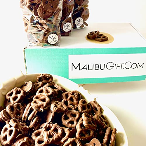Delicious Chocolate Covered Pretzels - Sweet & Salty Snack for Parties, Gifts & Movie Nights | Bulk Pack, Gourmet Treats
