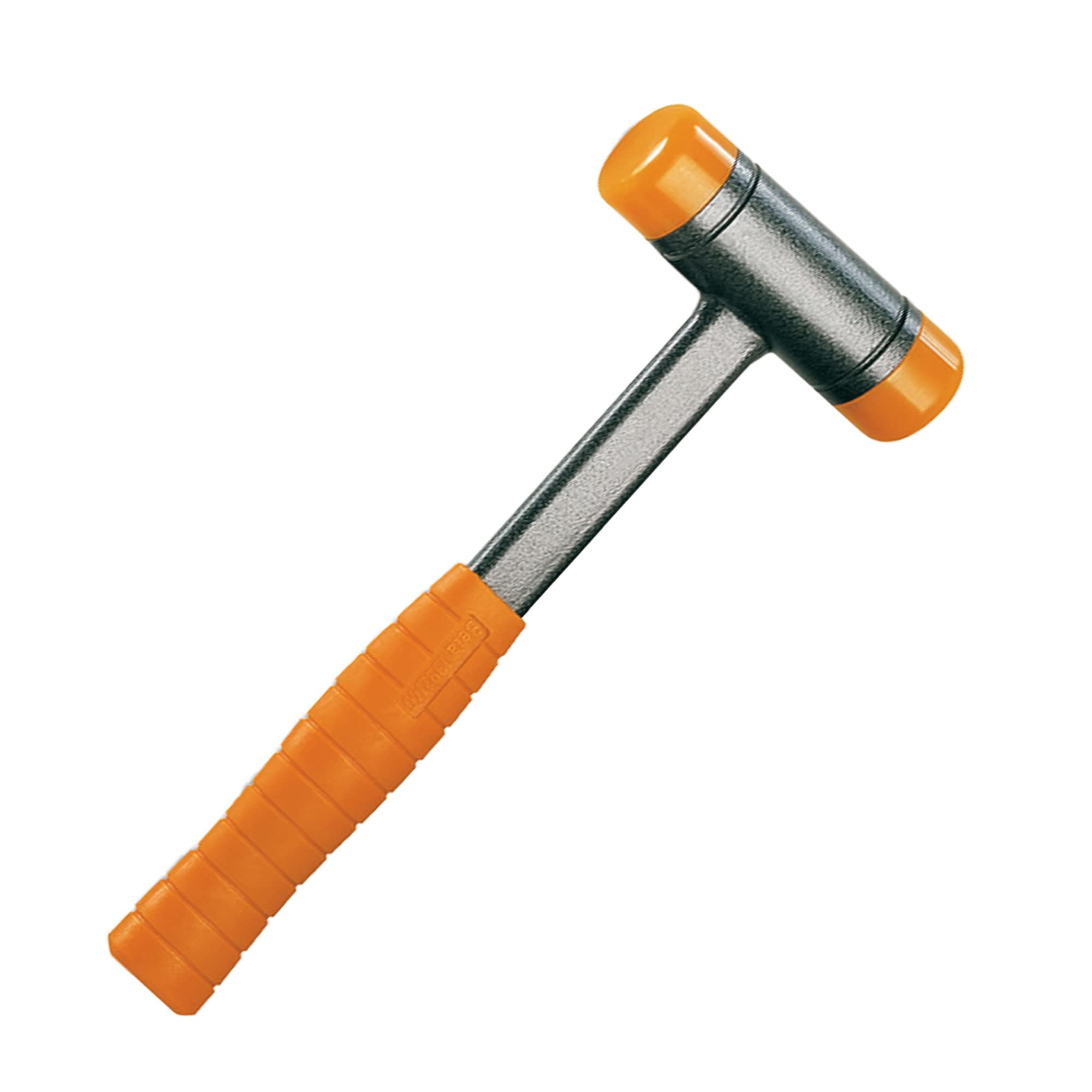 Beta 1392 Dead-Blow Hammer with Interchangeable Plastic Face & Steel Shaft - 60mm Face for Automotive, Woodworking, and Metalworking Projects