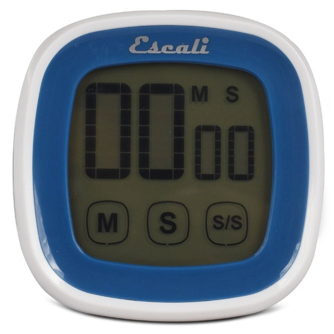 Digital Kitchen Timer with Touch Screen - Countdown & Alarm for Cooking, Baking, Exercise, and Classroom Use