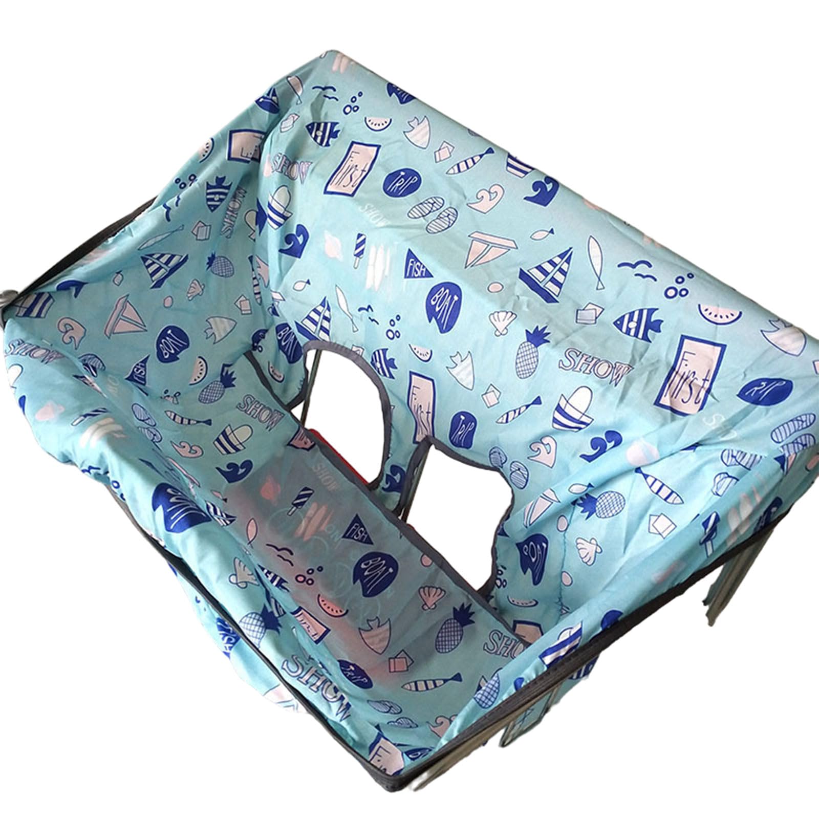 REDYY Baby Shopping Cart Seat Cover - Portable High Chair Protector for Toddlers & Infants - Soft, Washable & Safe Dining Chair Pad - Perfect for Grocery Stores, Restaurants & Travel