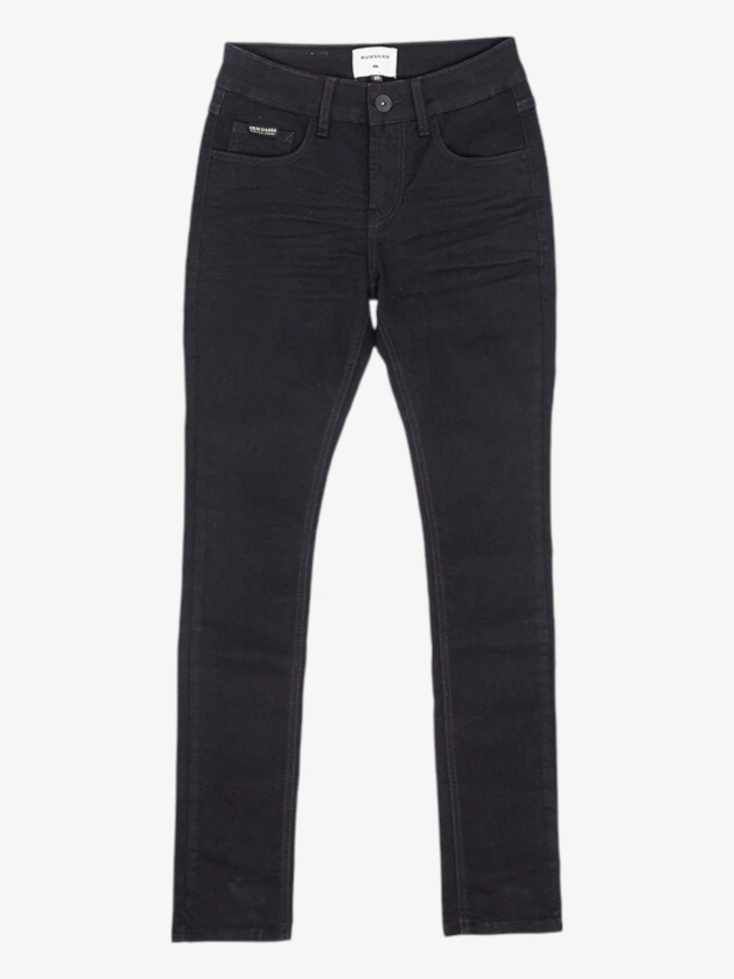 Quiksilver Boys' Skinny Fit Jeans - Black Denim Pants for Kids | Comfortable & Stylish for School, Play & Everyday Wear