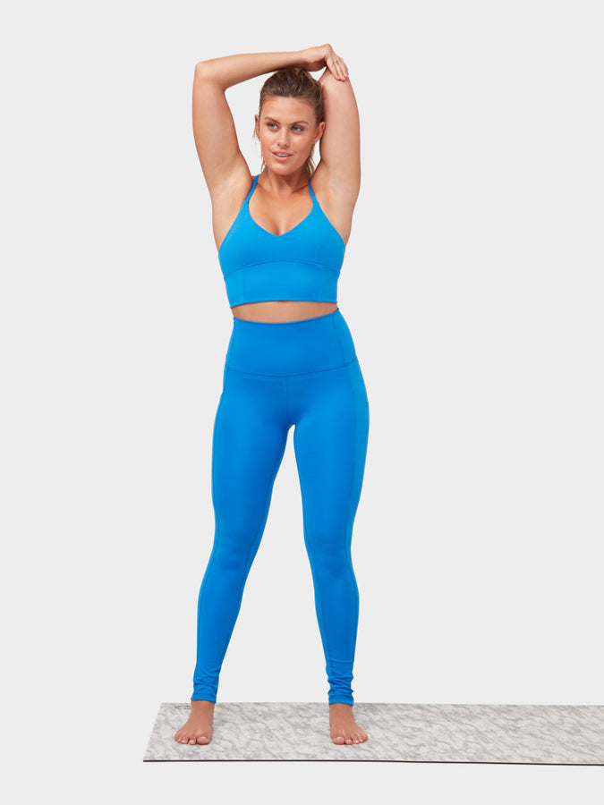 Manduka Renew High Rise Women's Yoga Leggings - Breathable Workout Pants for Pilates, Running & Gym - Premium Comfort & Performance Activewear