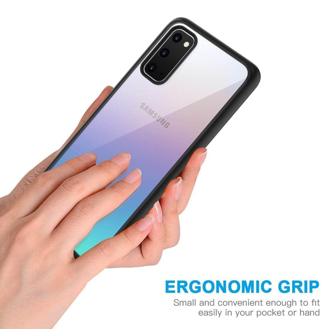 Samsung Galaxy S20 S20 Plus Ultra 5G Shockproof Case - Hybrid Armor TPU Frame Protective Cover for Drop Protection | Perfect for Outdoor Activities, Travel & Daily Use
