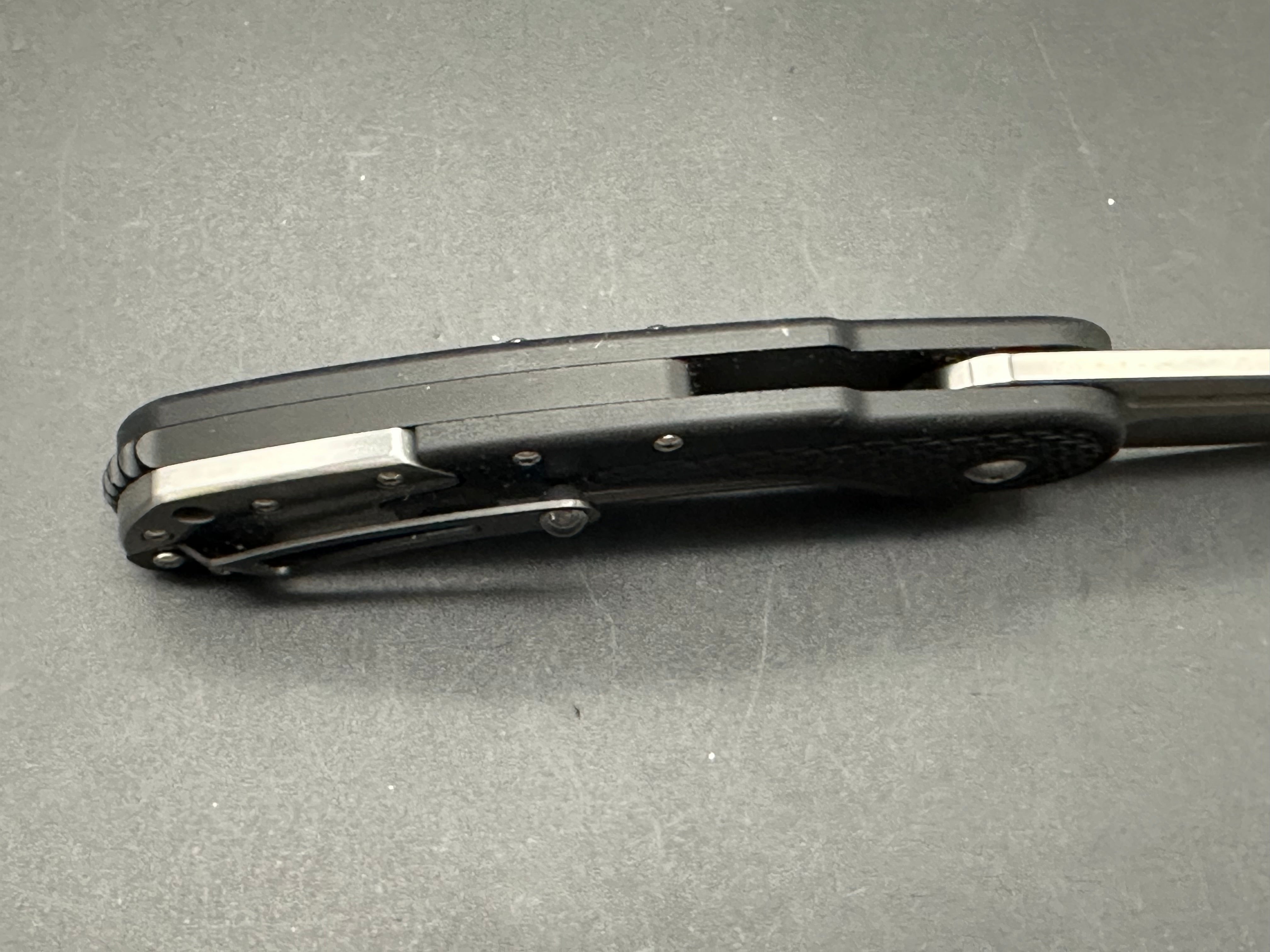 Begg Knives Bodega Frame Lock Folding Knife - Black G10 Handle, 3.5
