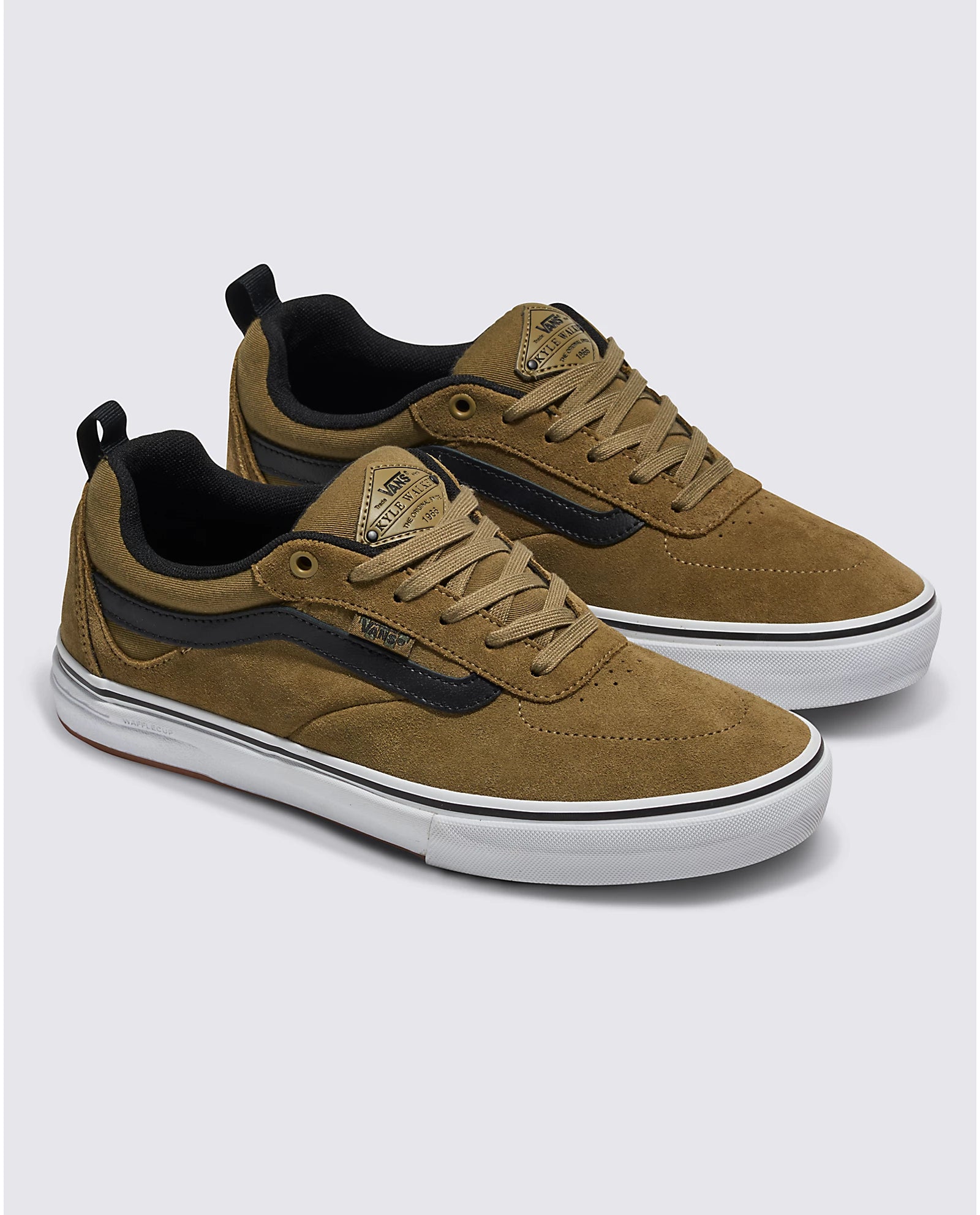 VANS Skate Kyle Walker Pro Shoes for Men - Gothic Olive Color - High-Performance Skateboarding Sneakers for Street Style & Urban Fashion