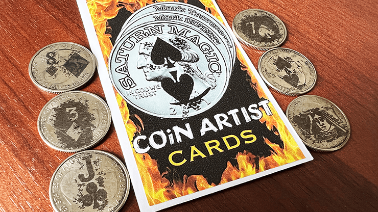Coin Artist Quarter Card Pack - 6 Coins per Pack | Collectible Art Quarters for Gifts, Display & Coin Collecting