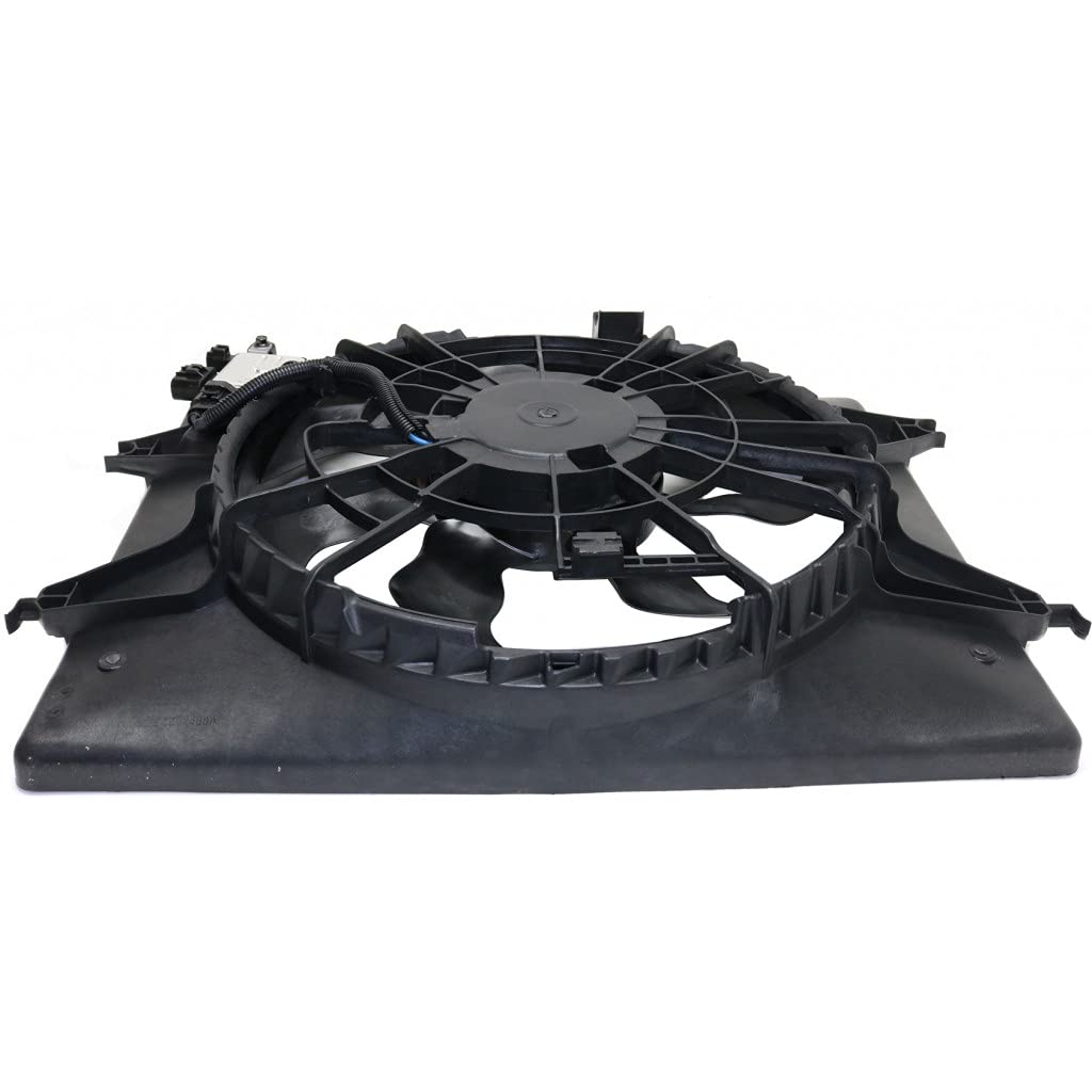 2014 Hyundai Sonata Radiator Fan Assembly - Single Fan for 2.4L Engine (Auto Trans) | Replacement for HY3115150 & 253802T500 | Perfect for Overheating Prevention & Engine Cooling