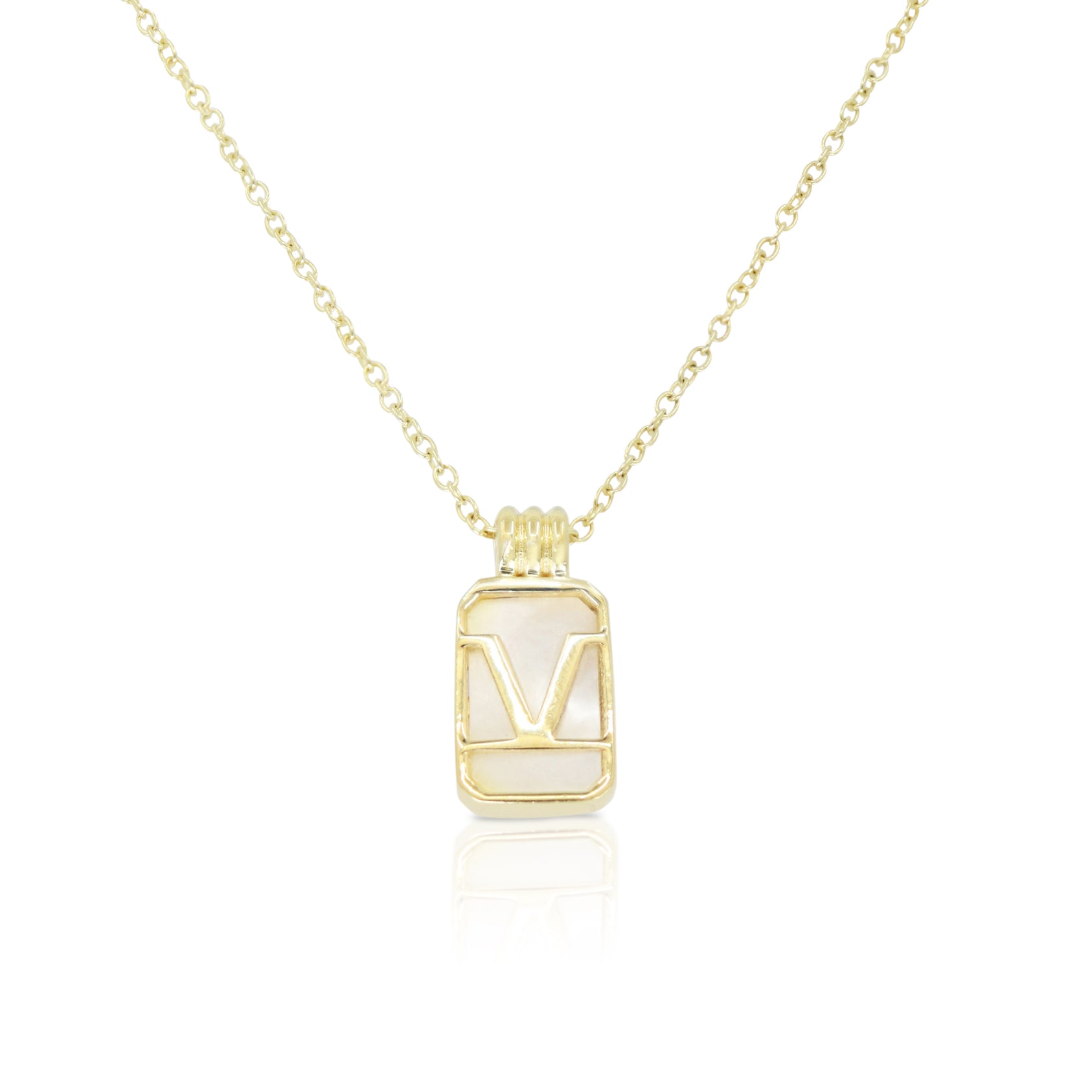 A to Z Gold Initial Necklace for Women - Personalized Alphabet Letter Pendant Jewelry - Perfect Gift for Birthday, Anniversary & Valentine's Day