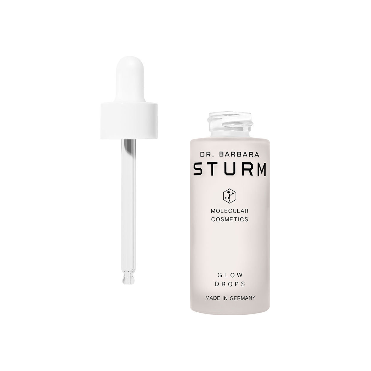 Dr. Barbara Sturm Glow Drops - Hyaluronic Acid Face Serum for Radiant Skin | Hydrating & Brightening Treatment for Day & Night Use | Perfect for Dry Skin & Anti-Aging Routine