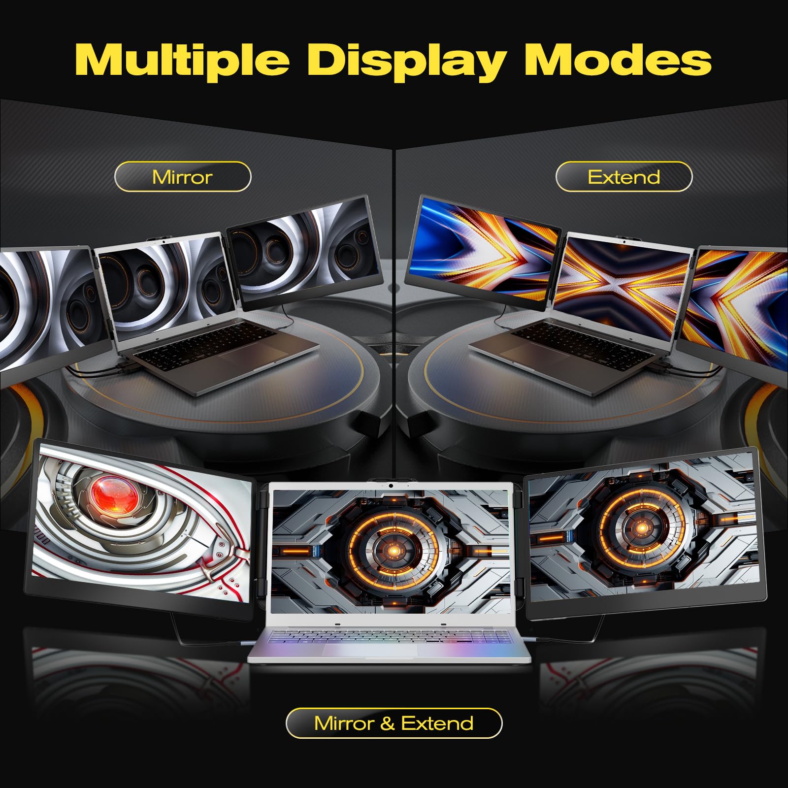 KEFEYA Portable Laptop Monitor 14