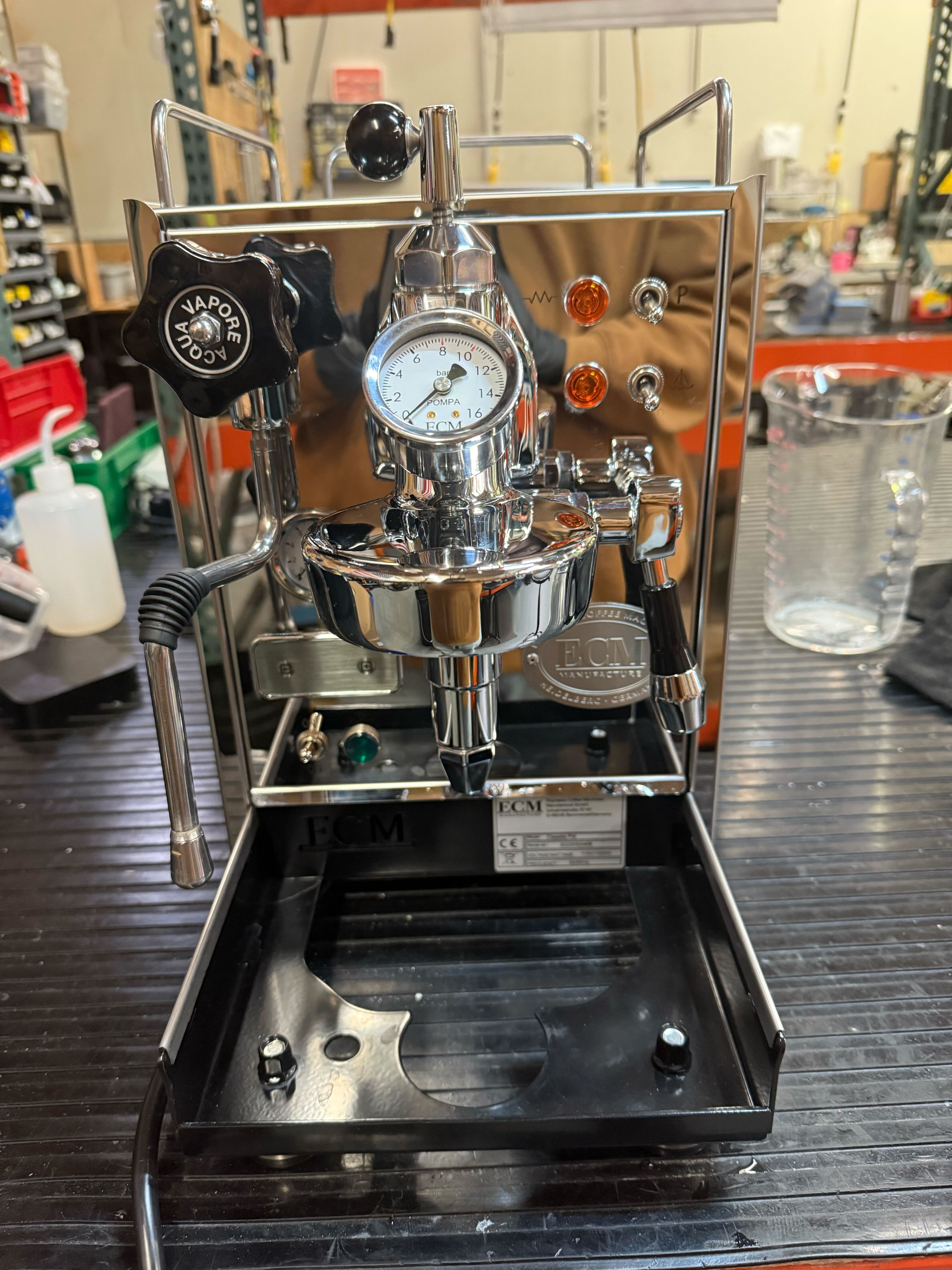 Certified Pre-Owned ECM Classika II Espresso Machine (Model 3406) - Perfect for Home Baristas & Coffee Enthusiasts