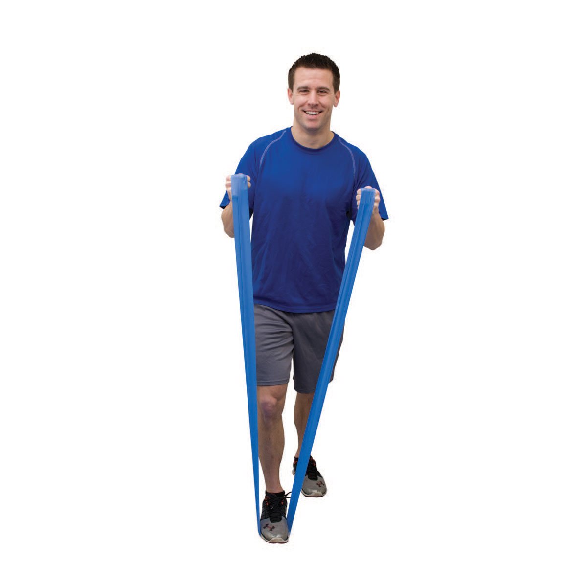 Val-U-Band Exercise Resistance Bands Twin Pack - Blueberry for Home Workouts, Yoga, Pilates & Strength Training