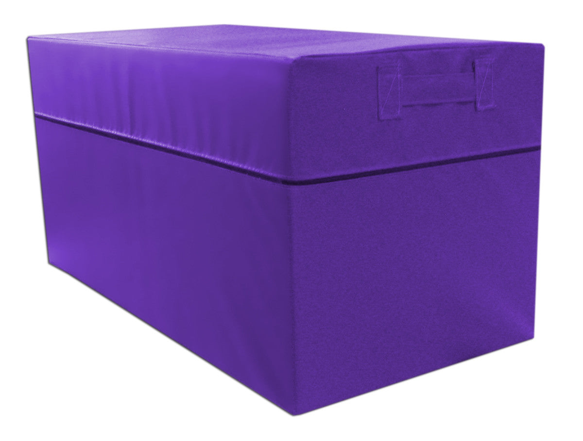 Gymnastics Spotting Block - 2' High x 3' Wide x 4' Long - Perfect for Training, Practice & Safety in Gymnastics