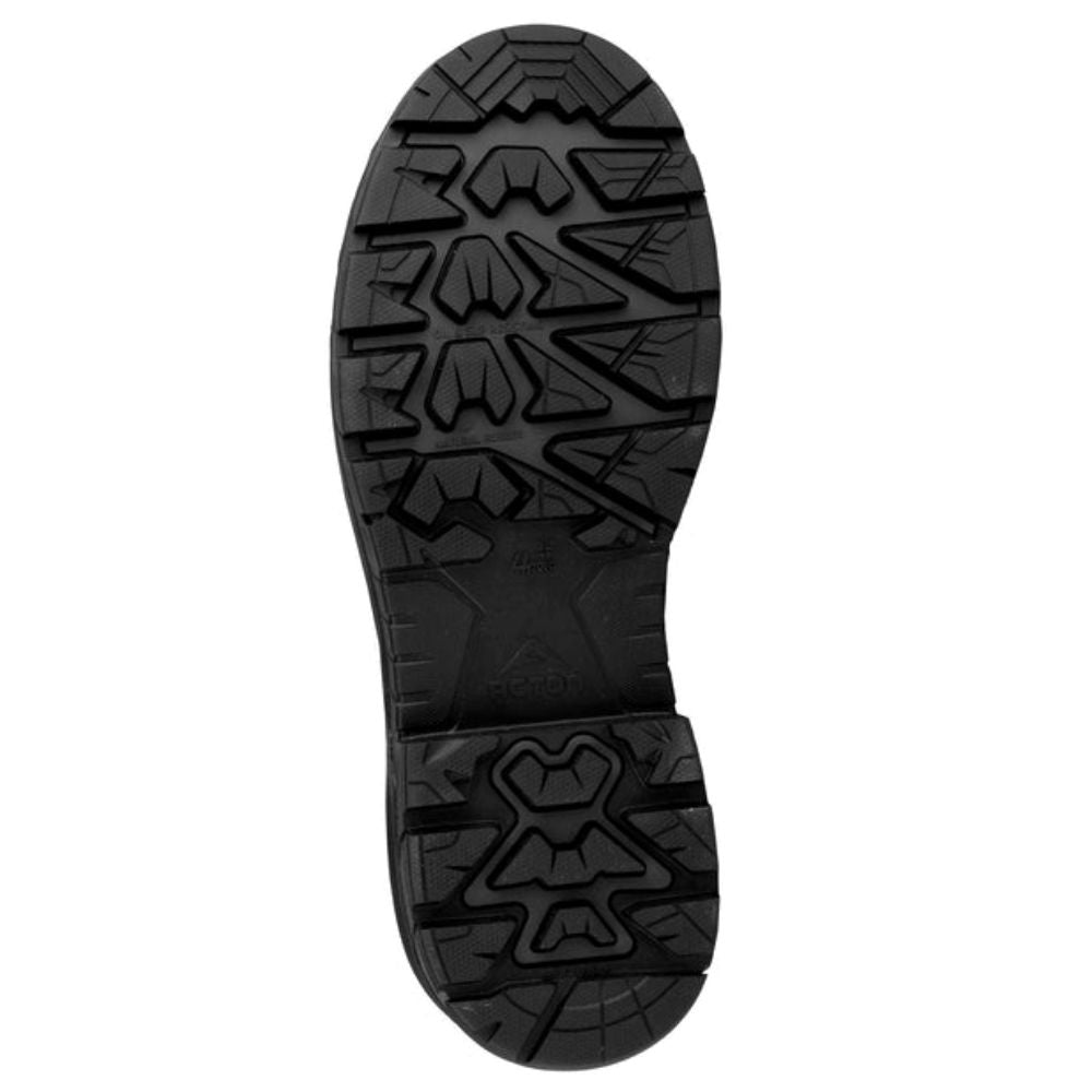 Acton G3G Unisex Composite Toe Work Boots - MET Guard Safety Shoes 9211B (Size 11) - Black - Durable & Comfortable for Construction, Warehouse & Industrial Work