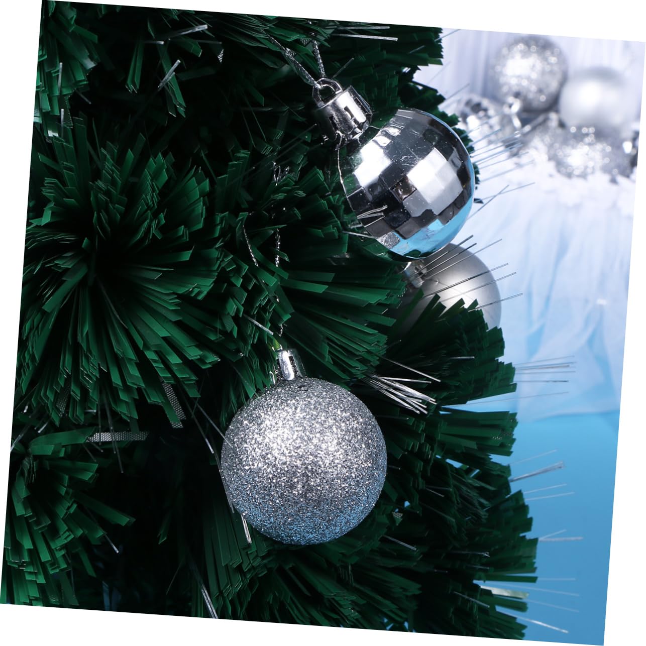ABOOFAN 34 Pcs Christmas Tree Ornaments Set - Shatterproof Xmas Ball Decorations for Holiday Party, Home & Office Decor - Perfect for Christmas Tree Decorating, Gift Exchange & Festive Celebrations