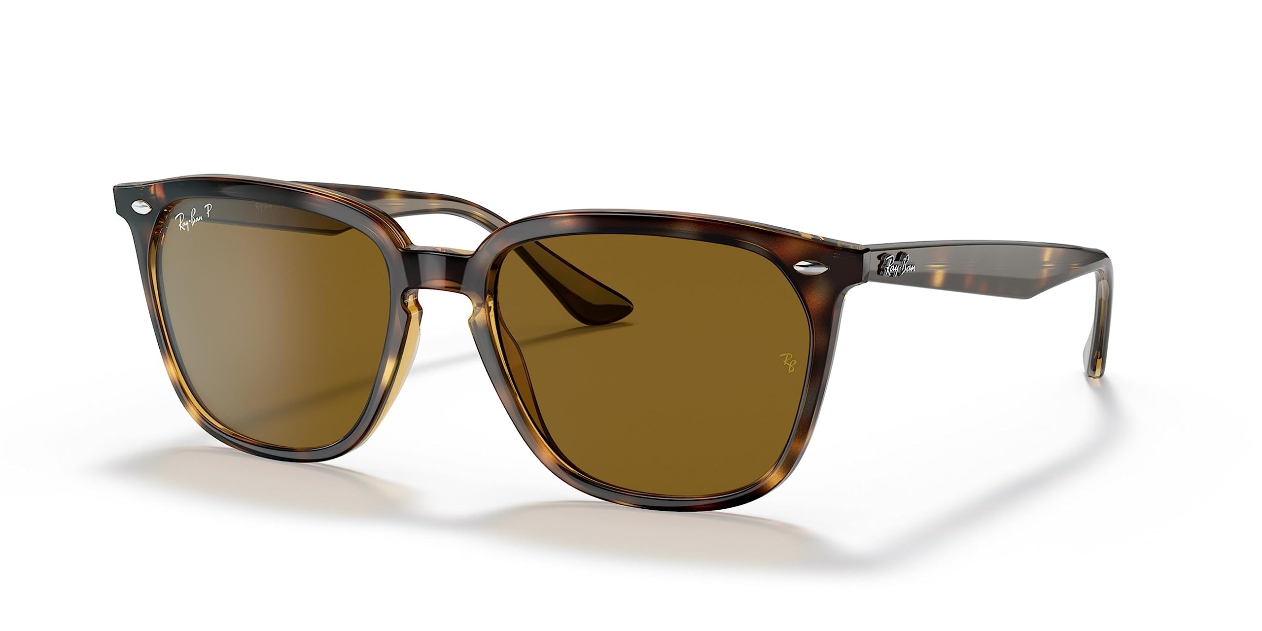 Ray-Ban RB4362 Square Sunglasses for Men & Women - Classic UV Protection Shades for Outdoor Activities, Driving, and Beach