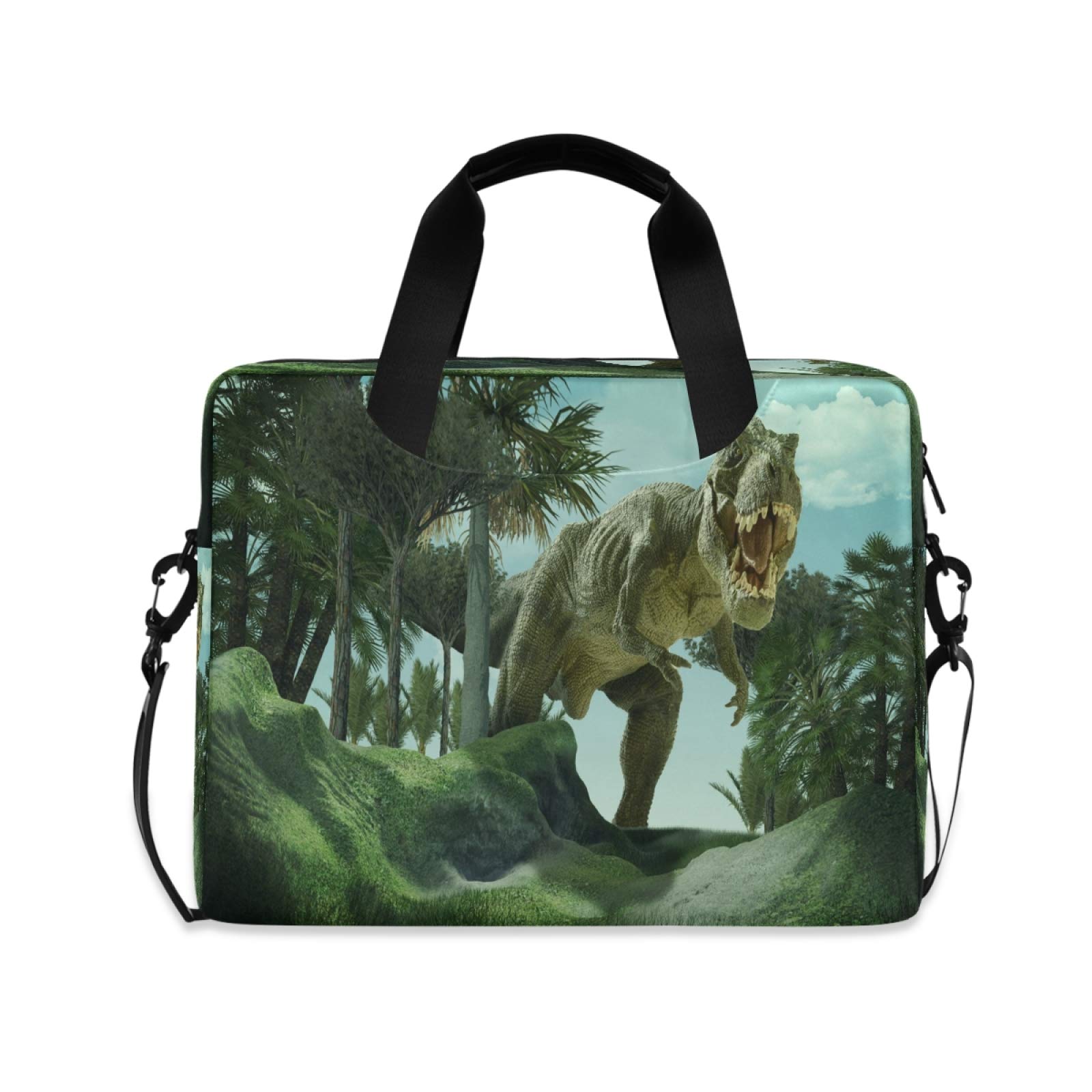 Stylish 13-15.6 Inch Laptop Bag with Protective Sleeve - Durable Computer Carrying Case for MacBook, Dell, HP - Perfect for Work, School & Travel