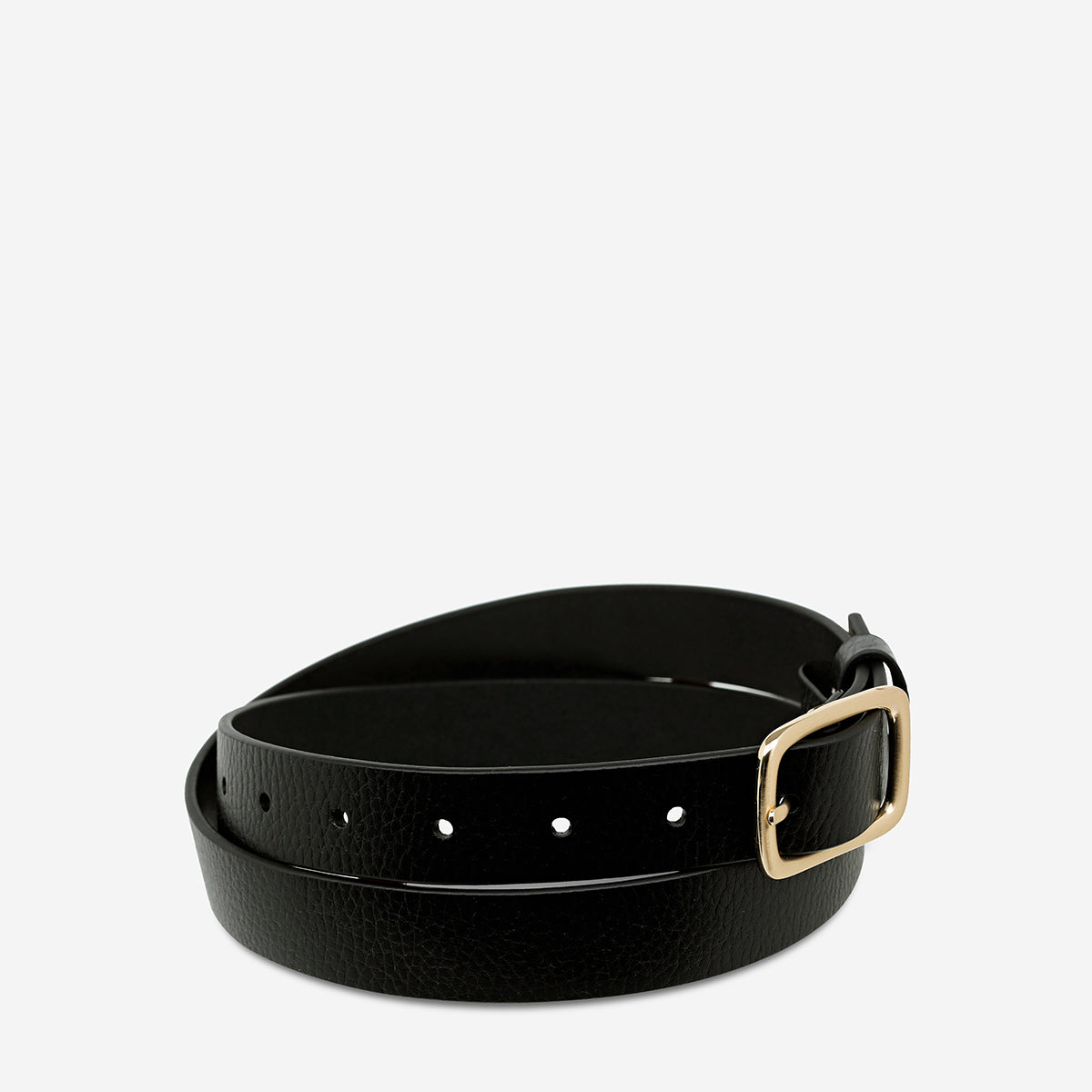 Nobody's Fault Belt - Stylish Black & Gold Adjustable Waist Belt for Men & Women | Perfect for Casual Wear, Office Outfits & Special Occasions