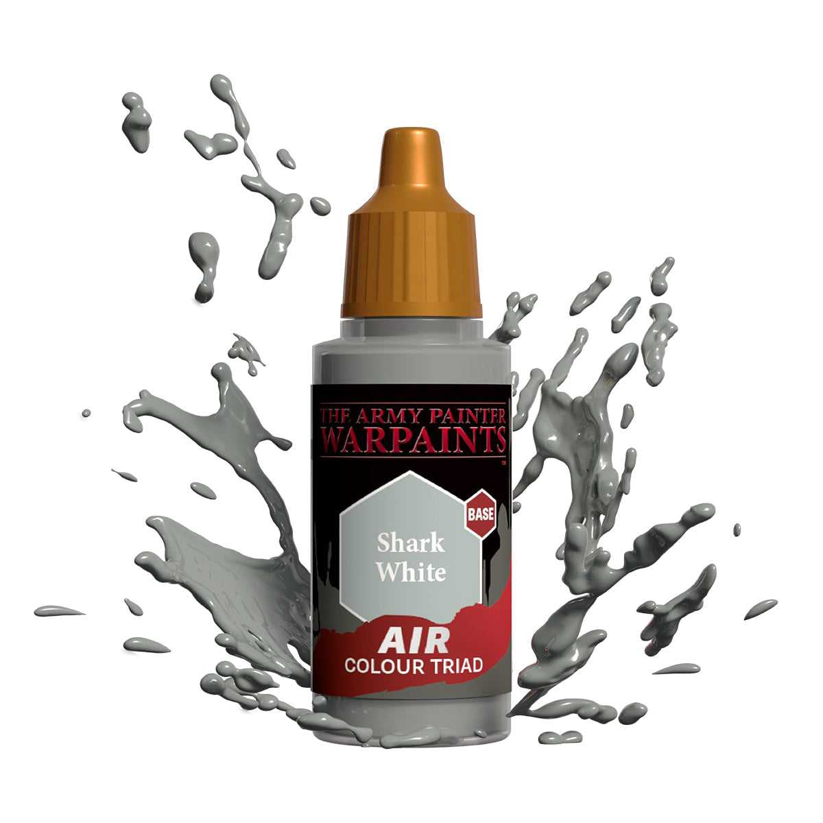 Warpaints Air: Shark White - Premium White Acrylic Paint for Miniatures & Models - Perfect for Warhammer, D&D, and Tabletop Gaming