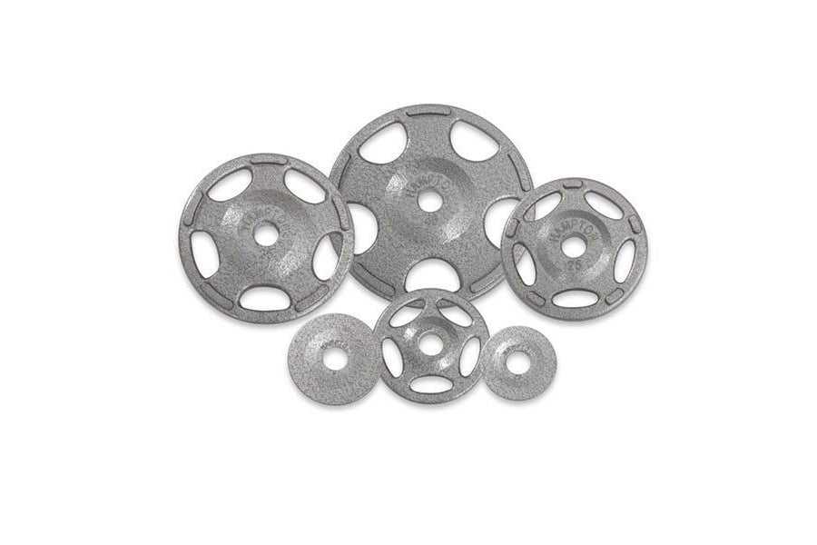 Hampton Cast Iron Olympic Grip Weight Plates - 2