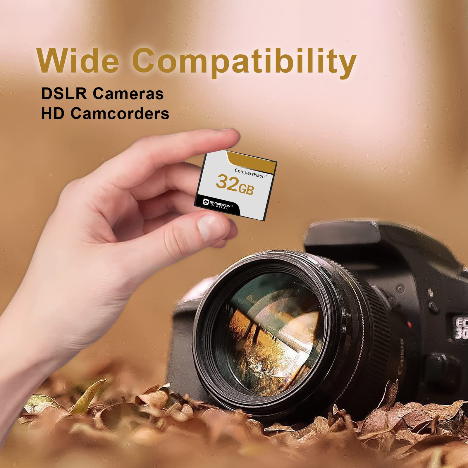 Nikon D800 Digital Camera 32GB CompactFlash Memory Card - High Speed, Reliable Storage for Professional Photography & Videography