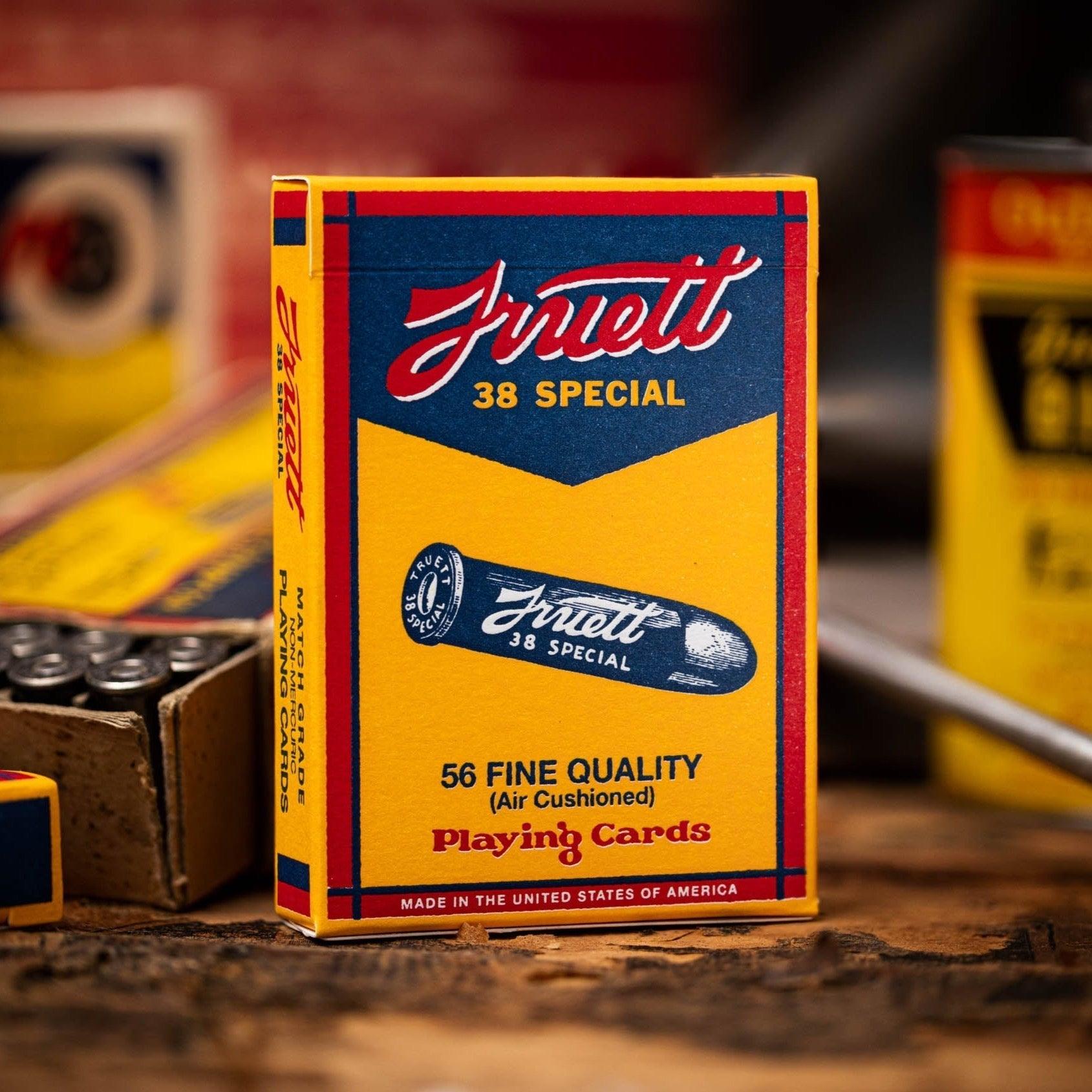 Truett 38 Special Playing Cards - Premium Poker Deck for Card Games, Magic Tricks & Collectors | Ideal for Poker Nights, Casino Parties & Cardistry Performances