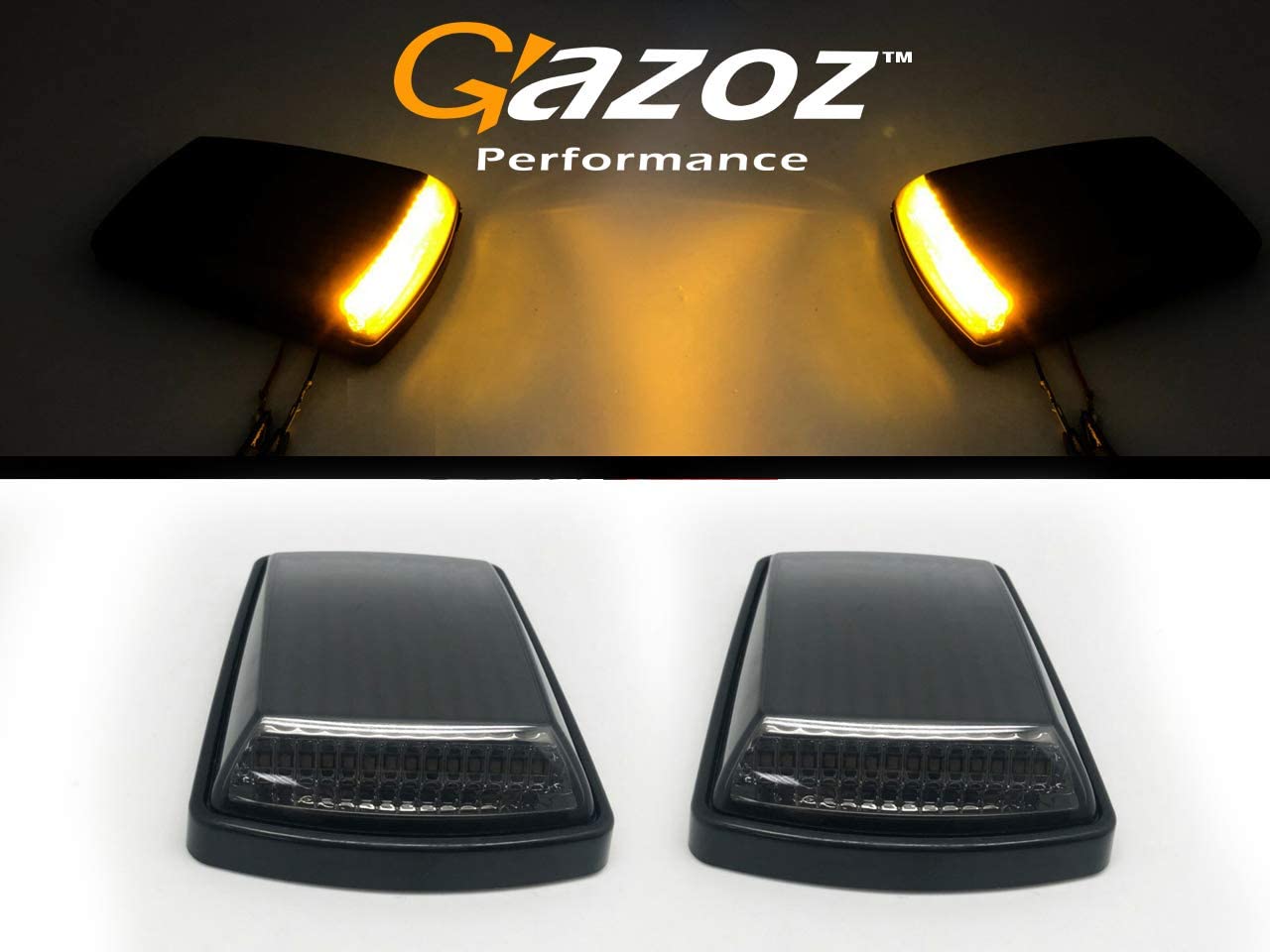Smoked Lens LED Turn Signal Lights for Mercedes Benz G Class W463 - Exterior Accessories & Car Styling Upgrade for Off-Road & Urban Driving